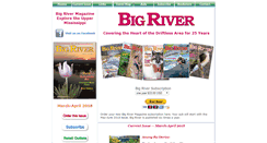 Desktop Screenshot of bigrivermagazine.com