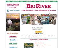 Tablet Screenshot of bigrivermagazine.com